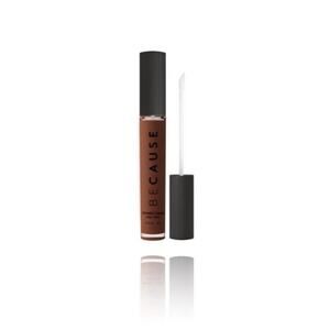 Because Cosmetics Metallic Liquid Lip Color Back to Brown